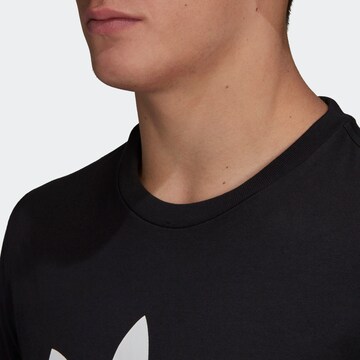 ADIDAS ORIGINALS Shirt 'Trefoil' in Zwart
