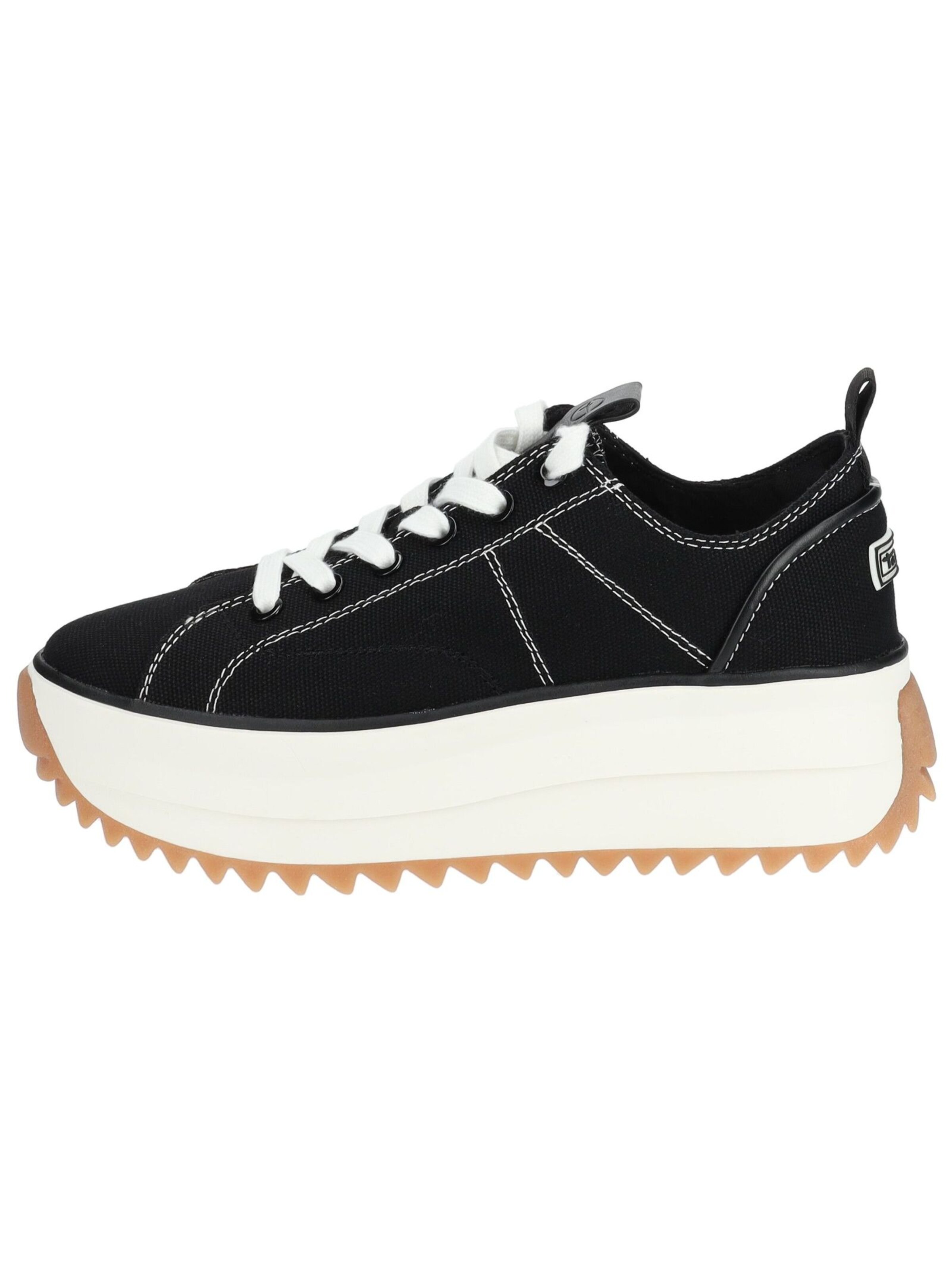 Sneaker bassa di Tamaris in nero