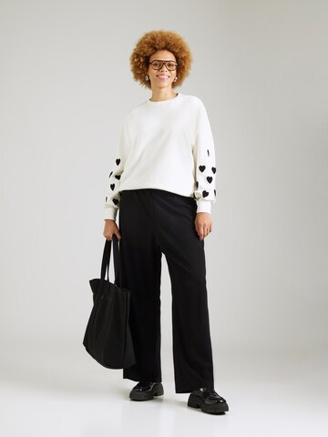 Wide Leg Pantalon 'VMCBERLIN' Vero Moda Curve en noir