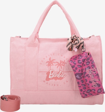 Fritzi aus Preußen Shopper 'Malibu Denim Limited Barbie' in Pink: Vorderseite