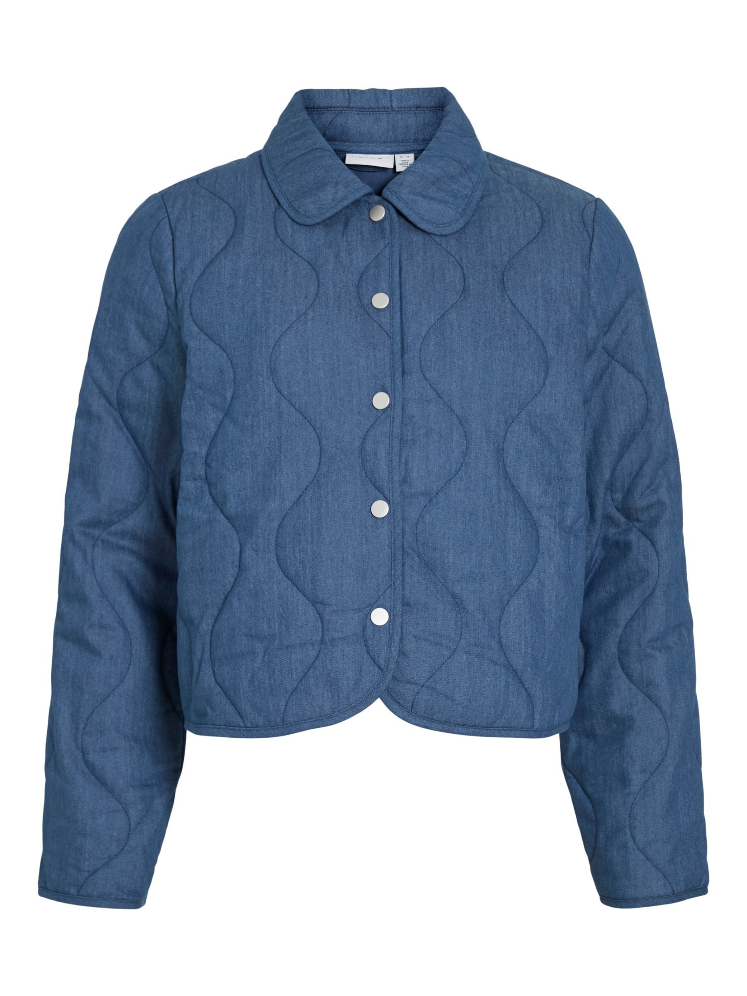 VILA Overgangsjakke 'VIMALONA' i blå: forside