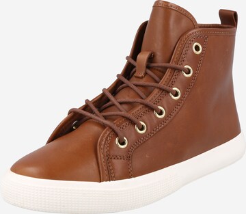 Lauren Ralph Lauren Sneaker 'Jinger' in Braun: predná strana