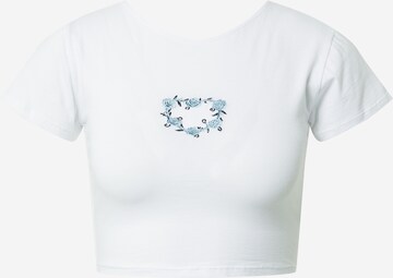 T-shirt 'Tindy' Motel en blanc : devant