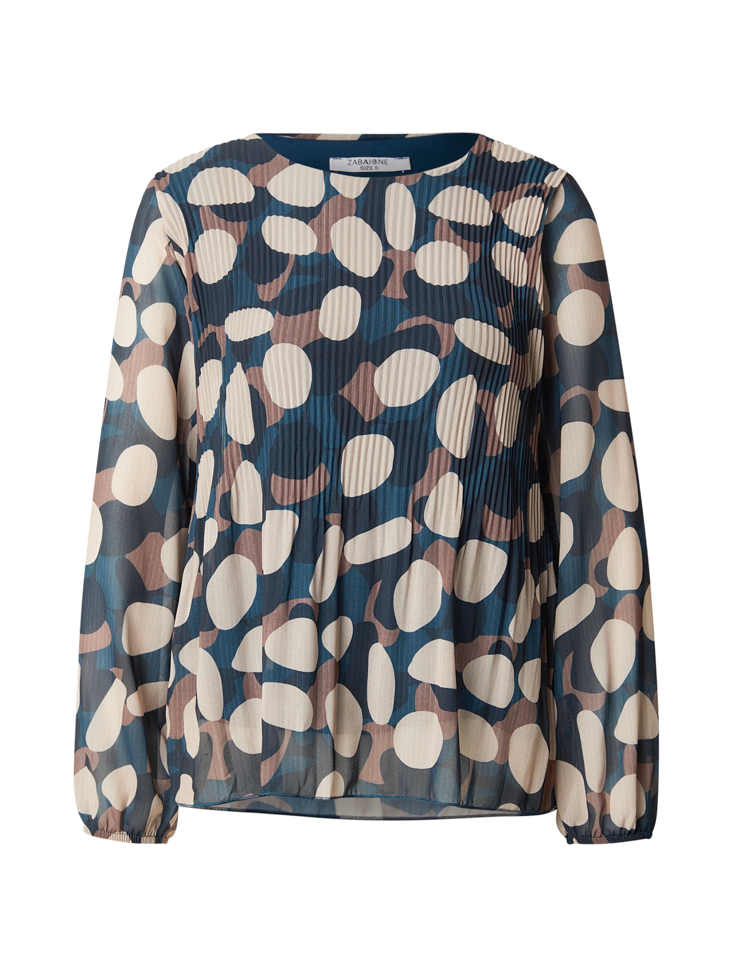 Camicia da donna ' Ve44rdaa' di ZABAIONE in blu: frontale