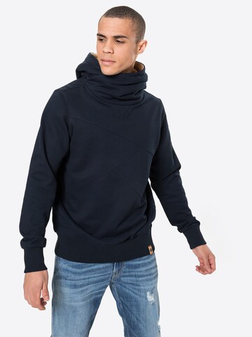 Sweat-shirt Fli Papigu en bleu : devant