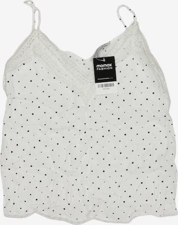 Stradivarius Top & Shirt in M in White: front