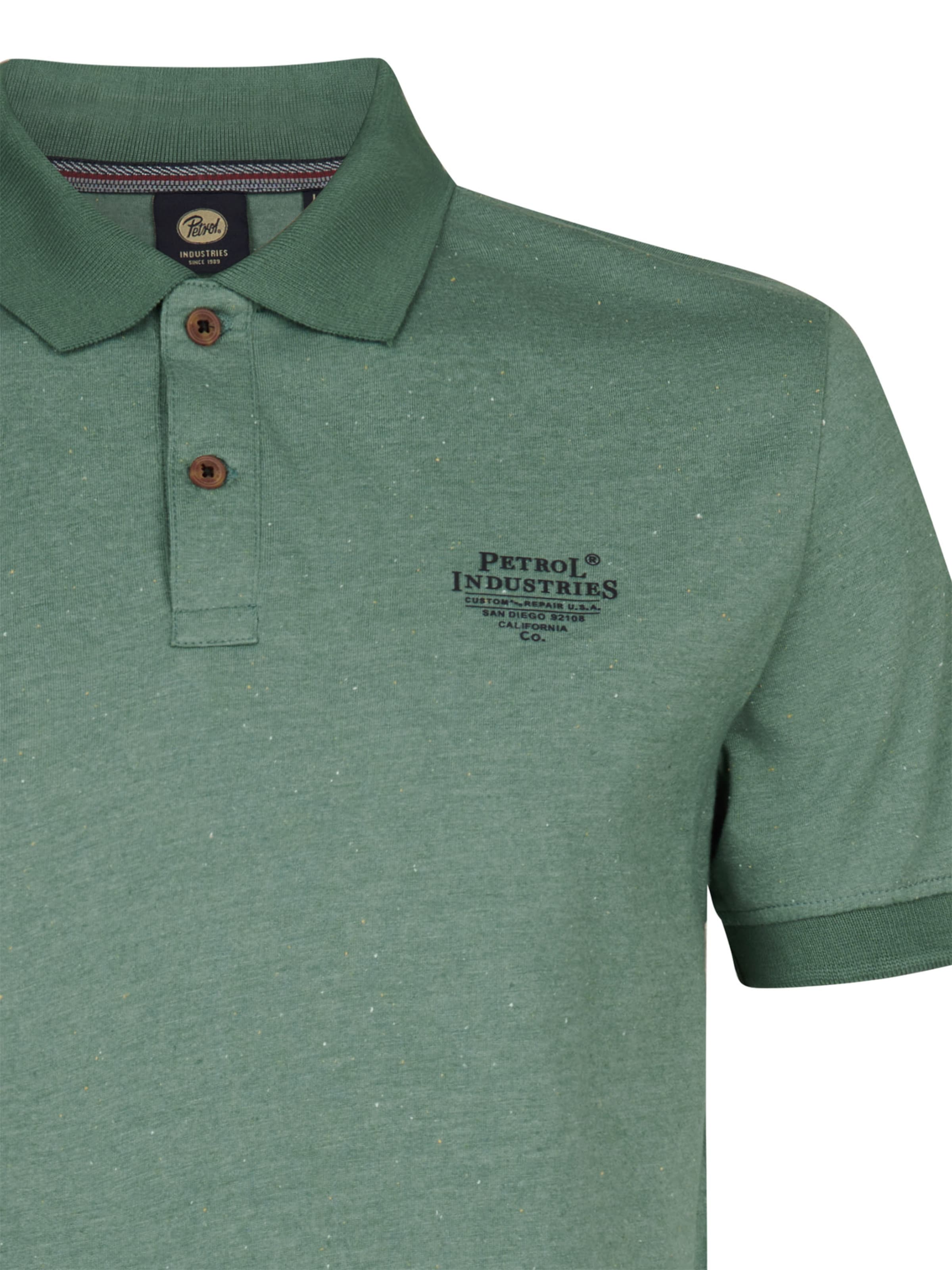 žalia Petrol Industries Marškinėliai