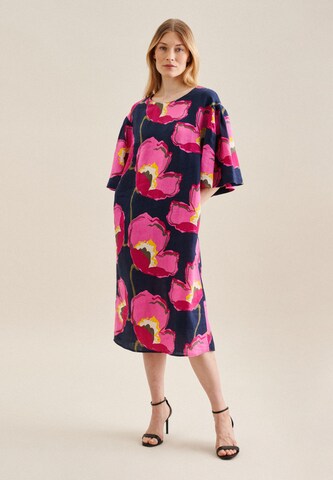 Robe 'Schwarze Rose' SEIDENSTICKER en bleu : devant