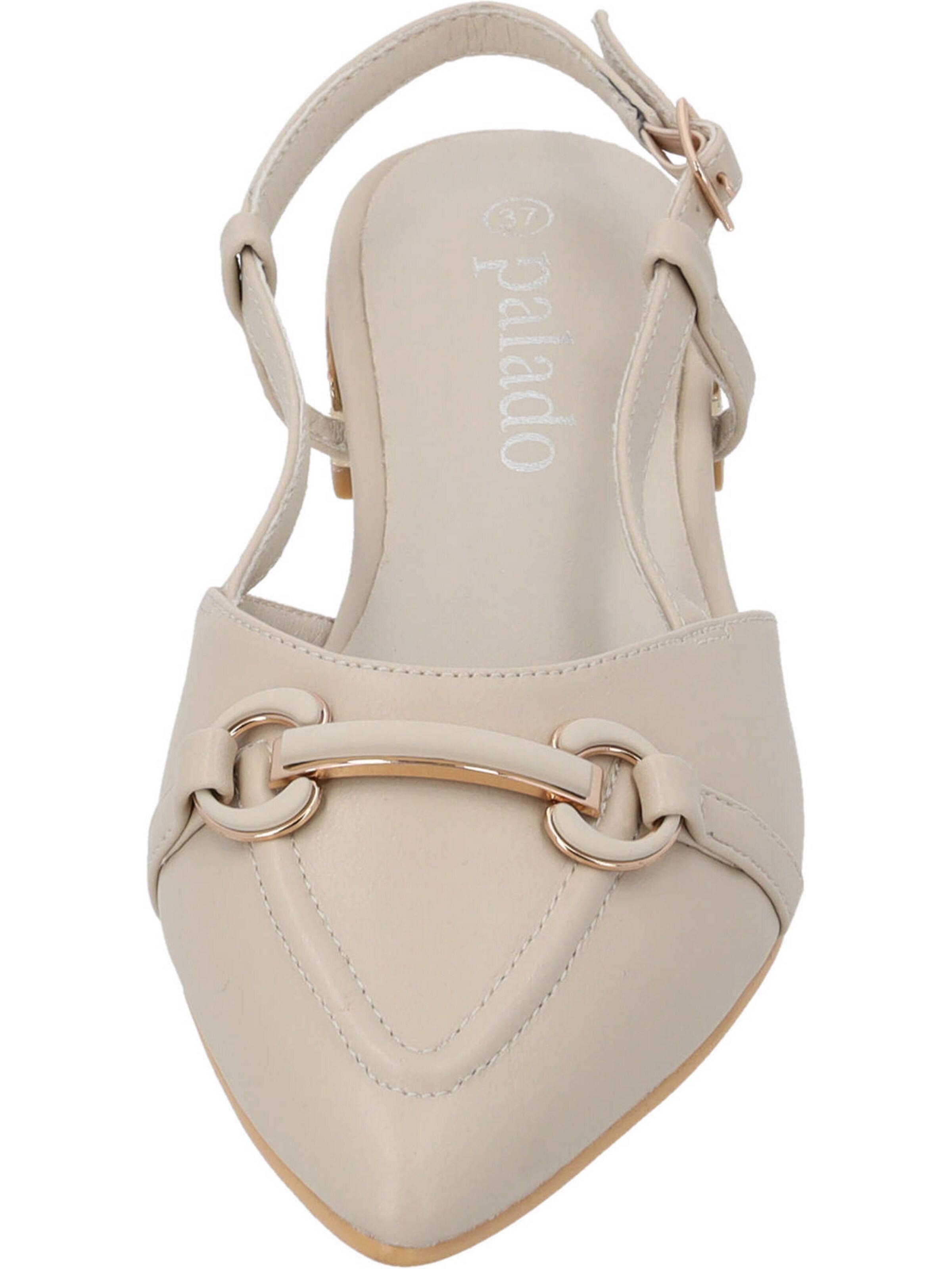 Escarpins à bride arrière 'Edef' Palado en beige