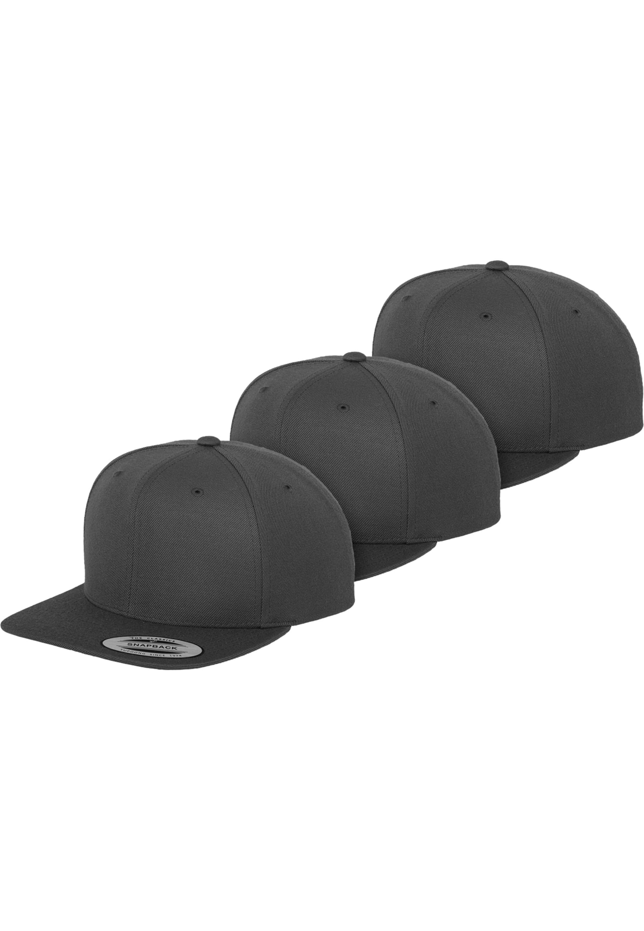 Cappello da baseball di Flexfit in grigio: frontale