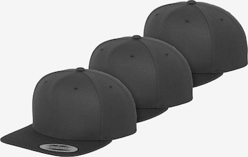 Cappello da baseball di Flexfit in grigio: frontale