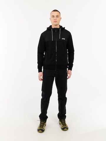 PROTEST Sweatjacke 'PRTBopton' in Schwarz