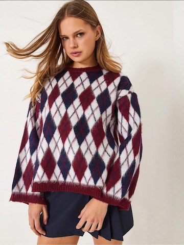 Pull-over 'Pullover' Bianco Lucci en rouge