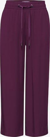 STREET ONE Pants in Purple: front