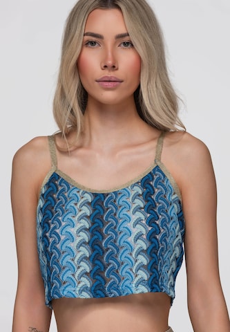 Ombre Top ' OW-TS-E0068' in Blue