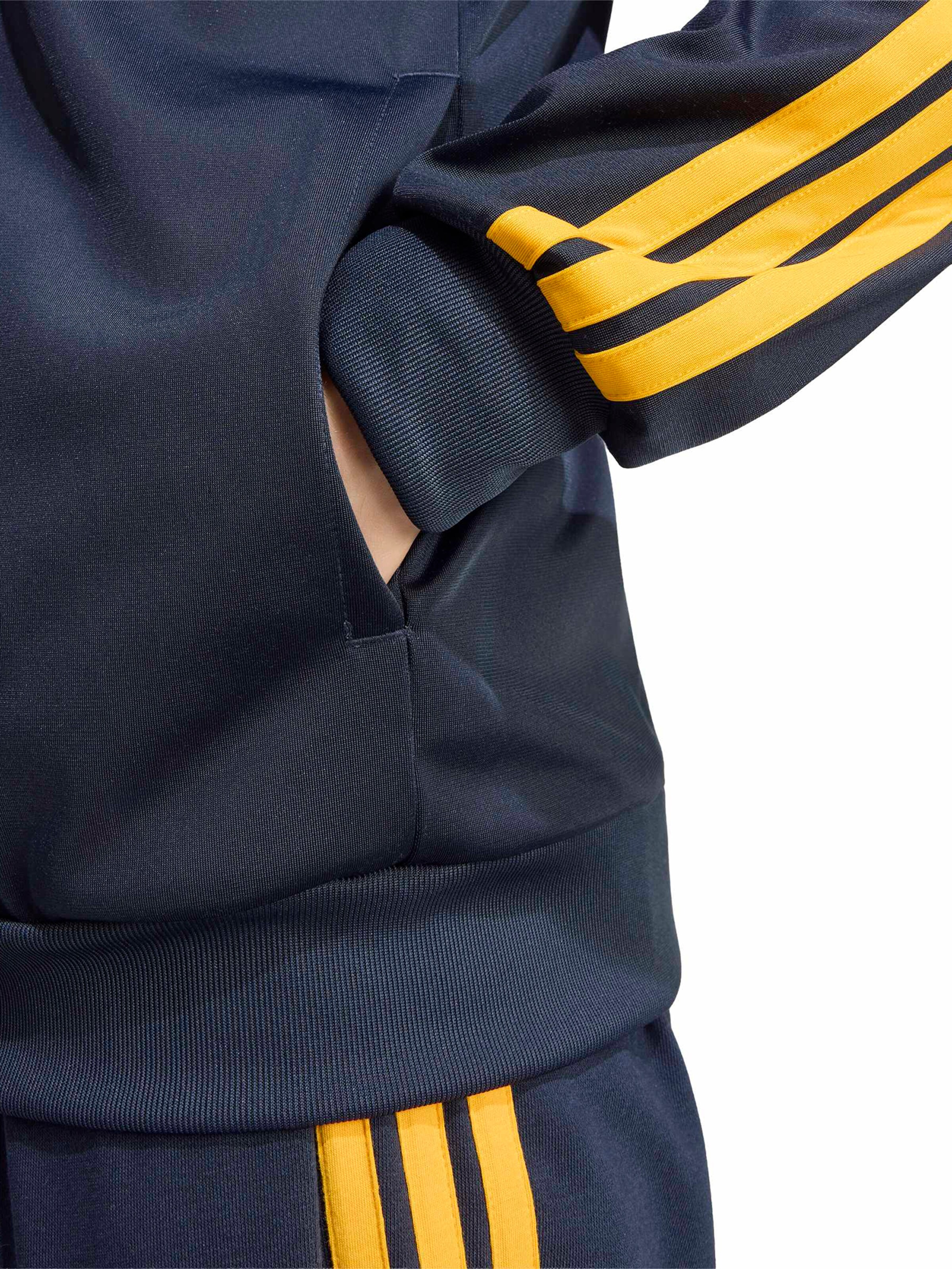 ADIDAS PERFORMANCE Sportlik trikoojakk 'REAL DNA', värv sinine