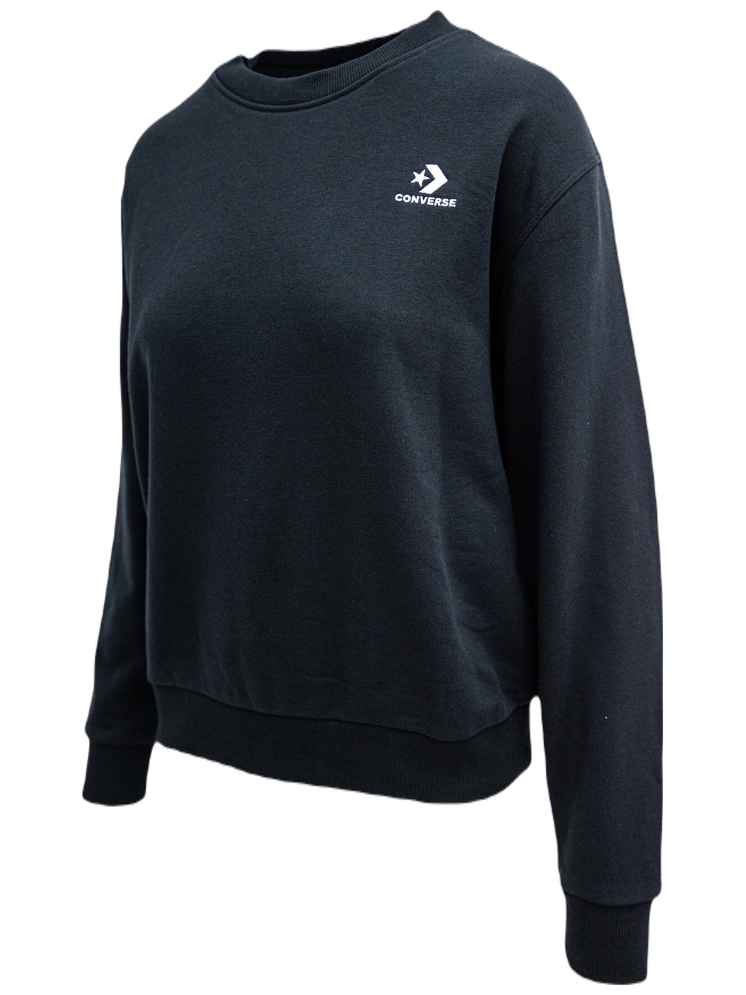 CONVERSE Blouse 'Converse Foundation Crew' in Black