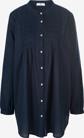 Peter Hahn Blouse in Blauw: voorkant