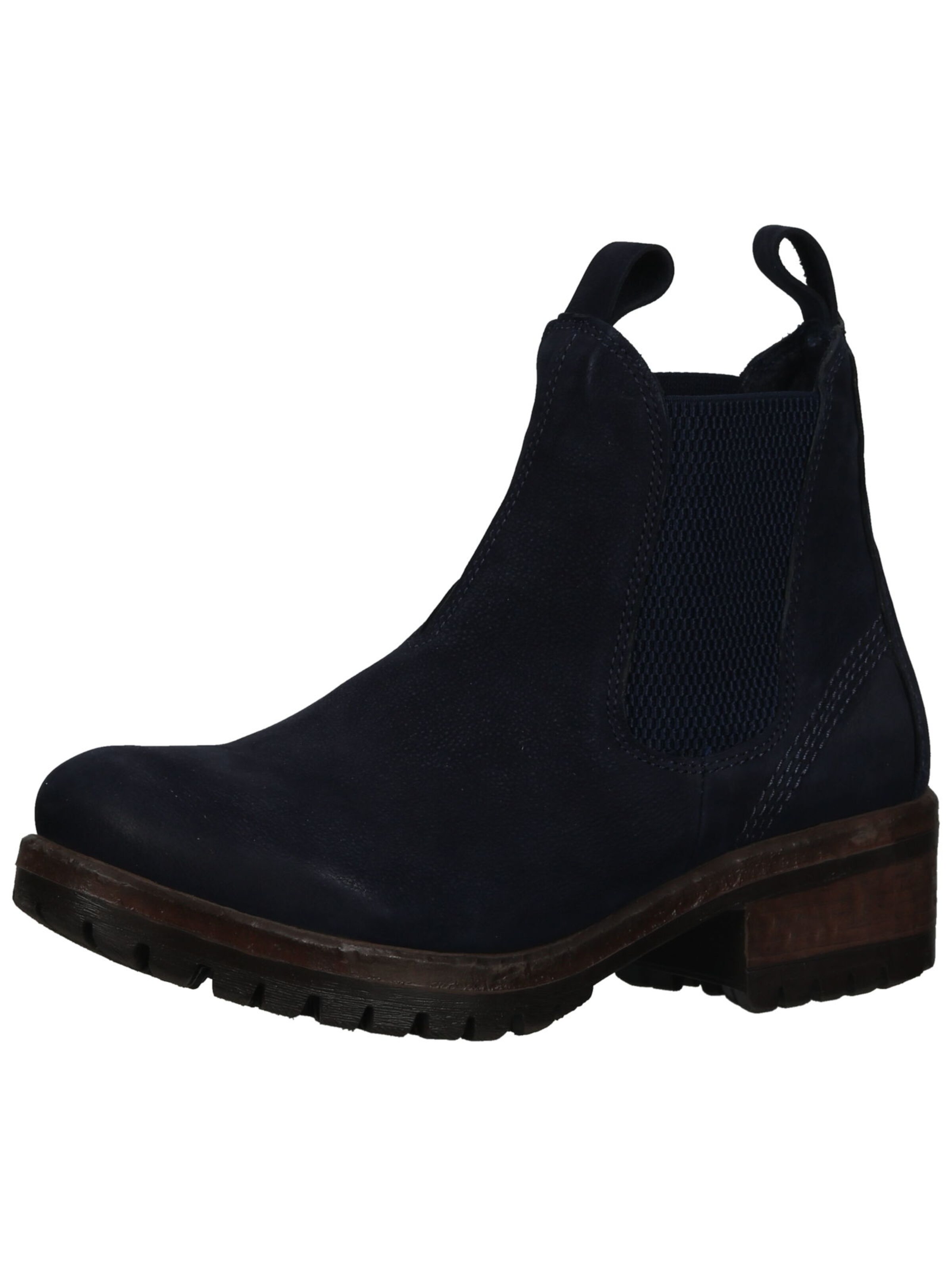 LAZAMANI Ankle Boots in Blue: front