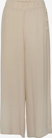 Wide leg Pantaloni di LASCANA in beige: frontale
