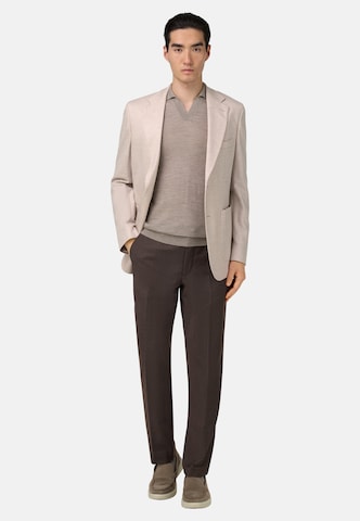 Boggi Milano Regular fit Colbert 'B Jersey' in Beige