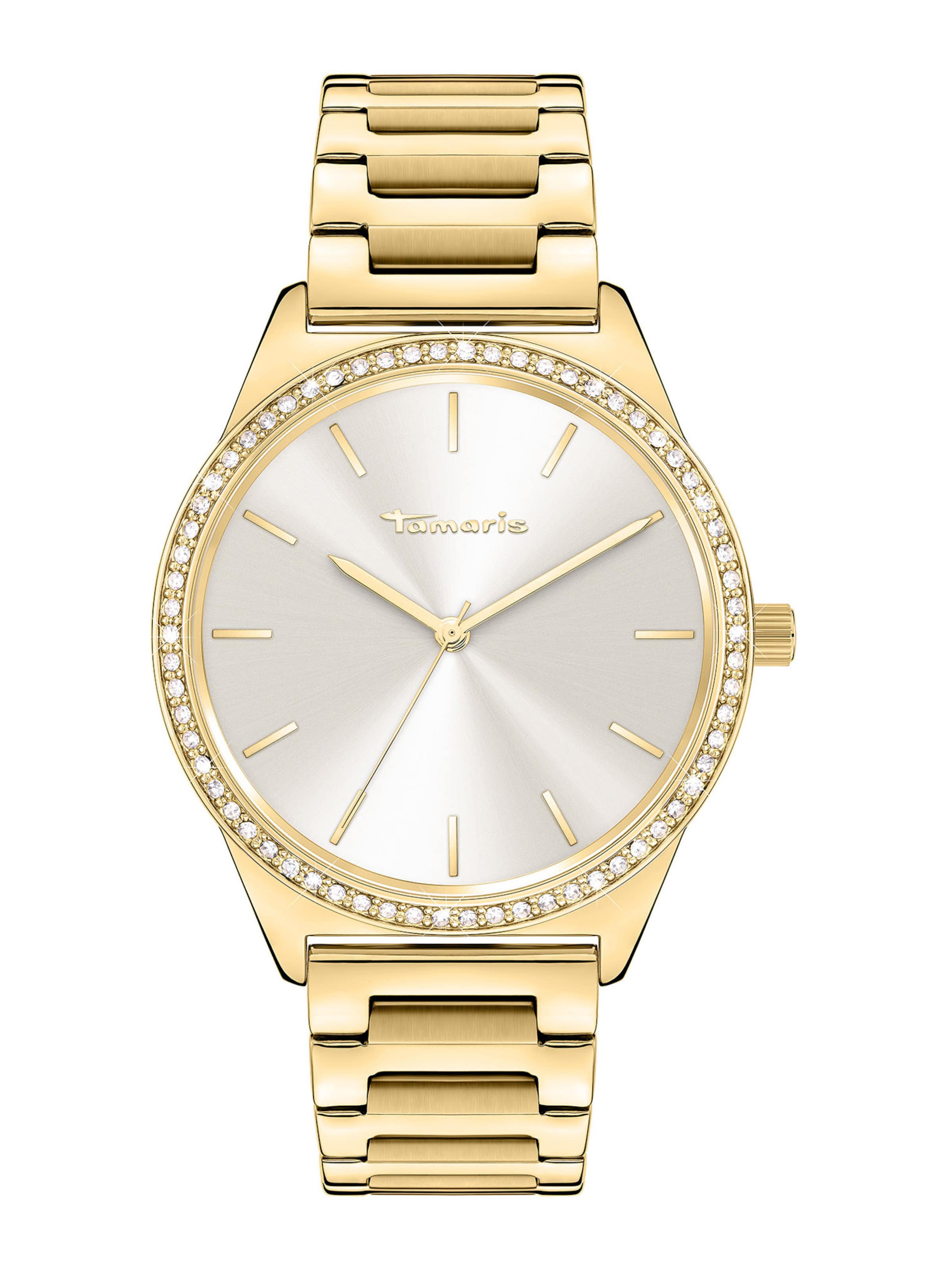 Tamaris Analoginen kello värissä kulta: etupuoli