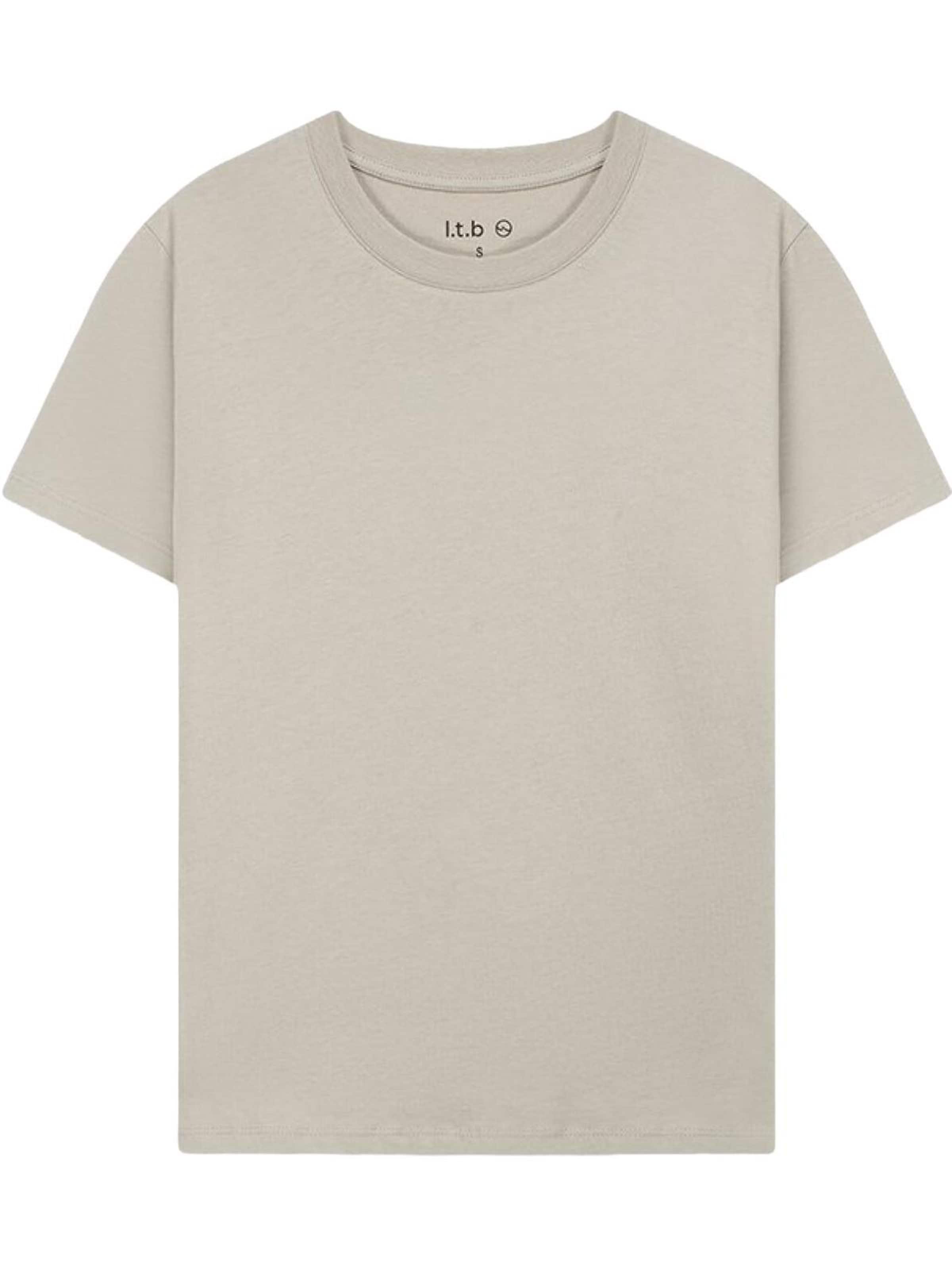 LTB Jeans Shirt 'LTB Jeans Damen Basic T-Shirt' in Beige