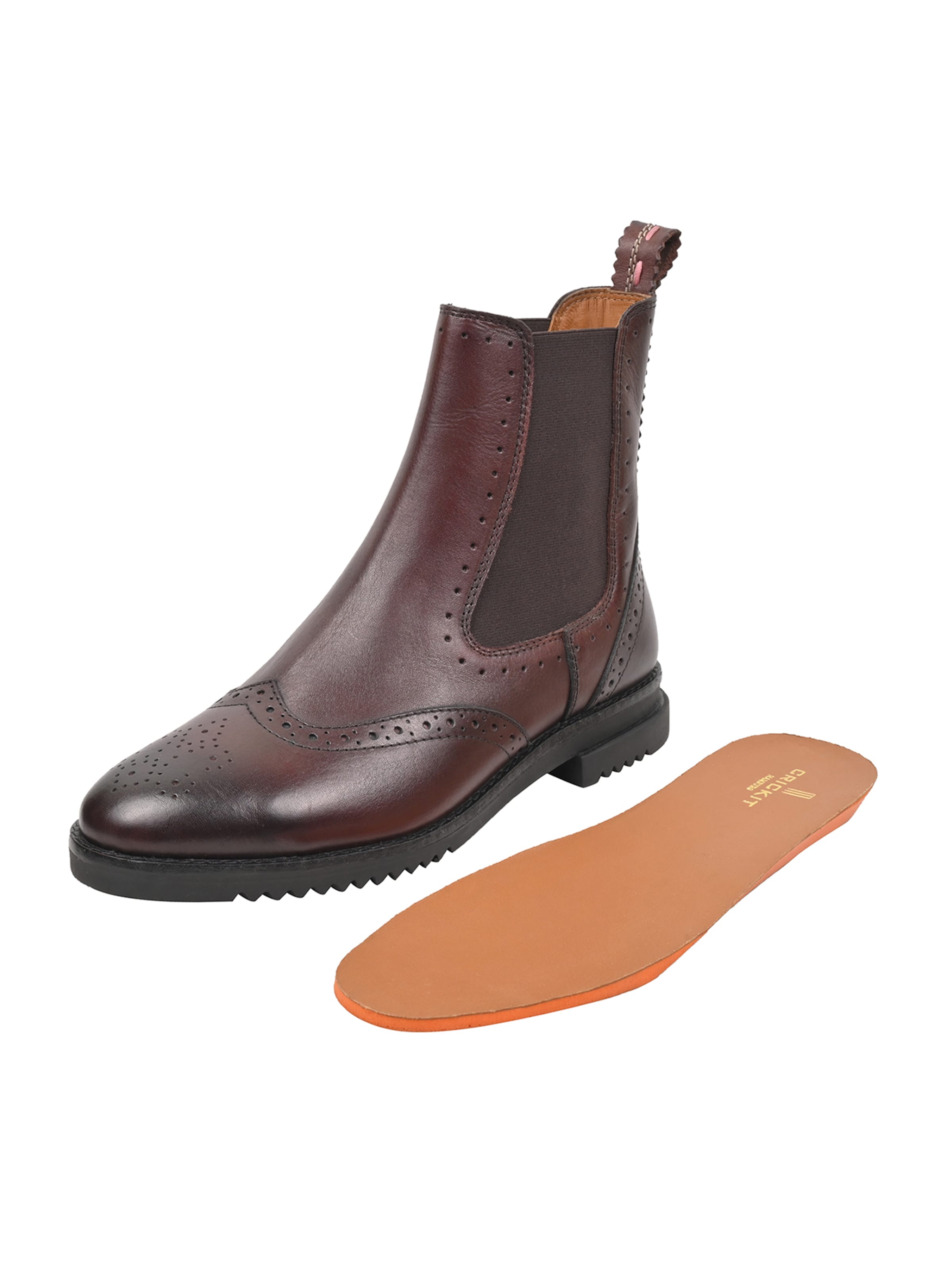 Crickit Chelsea boots ' UDINE ' in Bruin