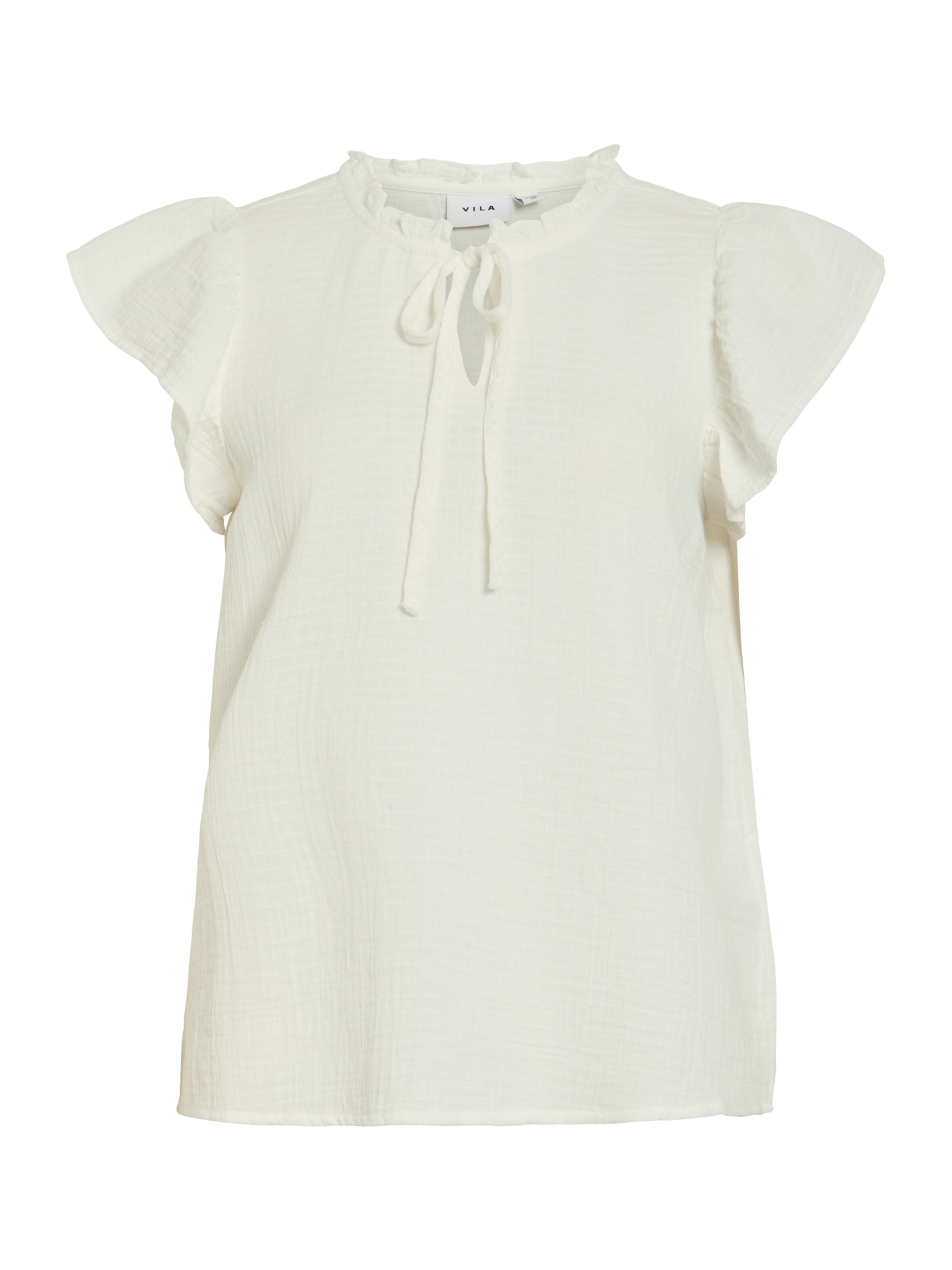 VILA Блузка 'VILania' в Белый: спереди