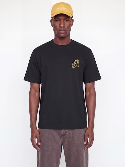 JACK & JONES Majica 'JORVINTAGE AMERICAN SUMMER' veličine S u zlatno žuta / crna / bijela, Pregled proizvoda