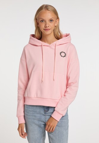 Sweat-shirt MYMO en rose : devant