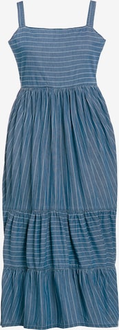 Robe Ulla Popken en bleu : devant