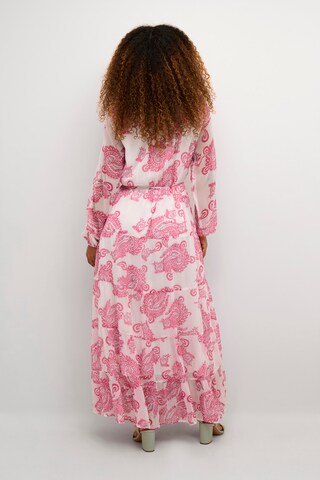 Robe-chemise 'Samira' Cream en rose
