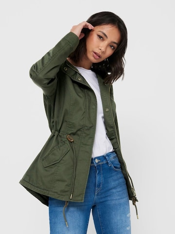 Parka mi-saison 'Lorca' ONLY en vert