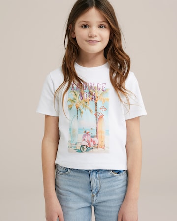 WE Fashion Shirt in Pink: front