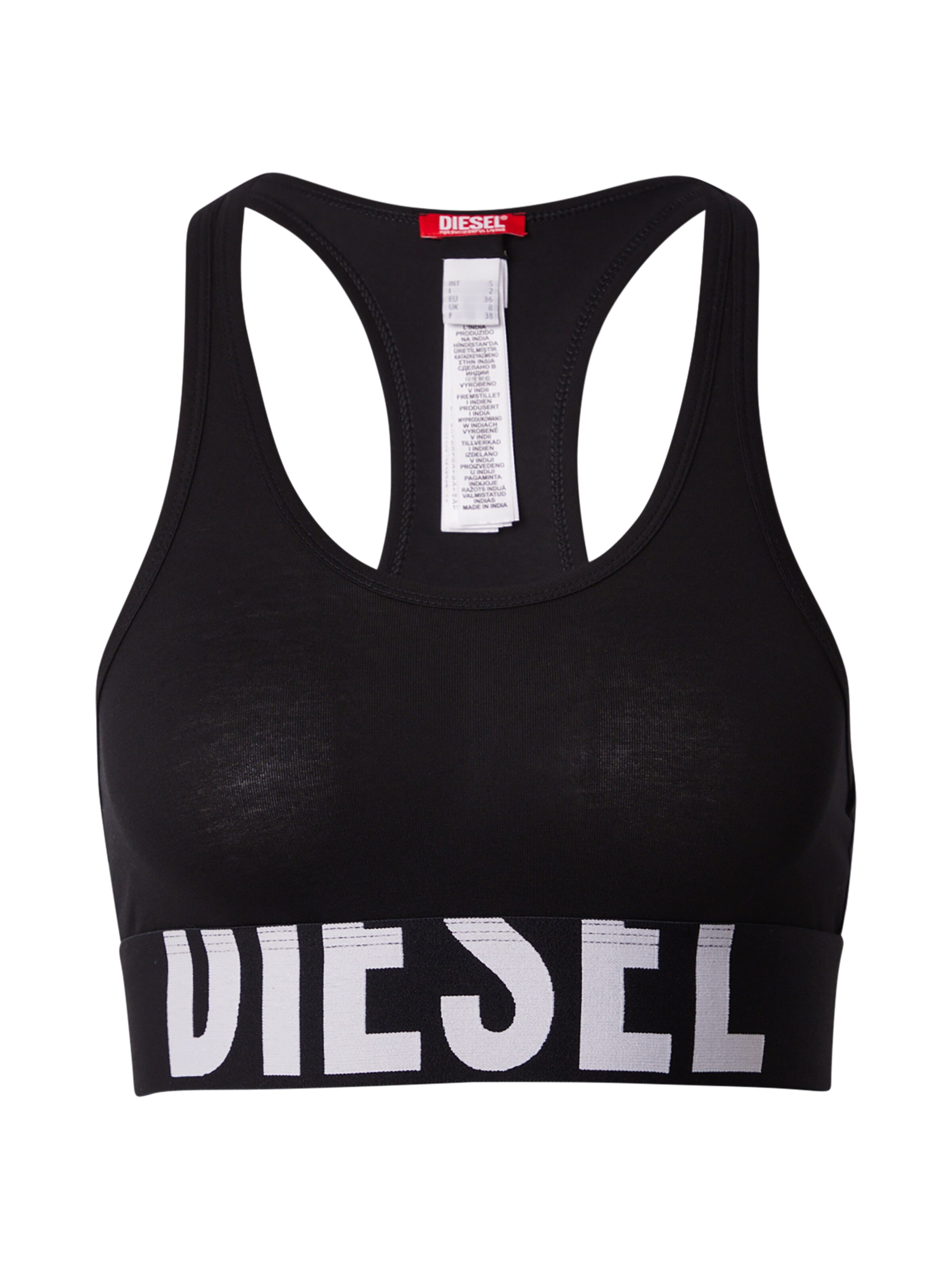 juoda DIESEL Biustjė Liemenėlė: priekis