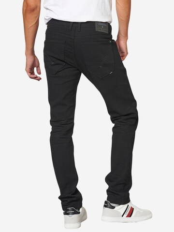 KOROSHI Regular Jeans i brun