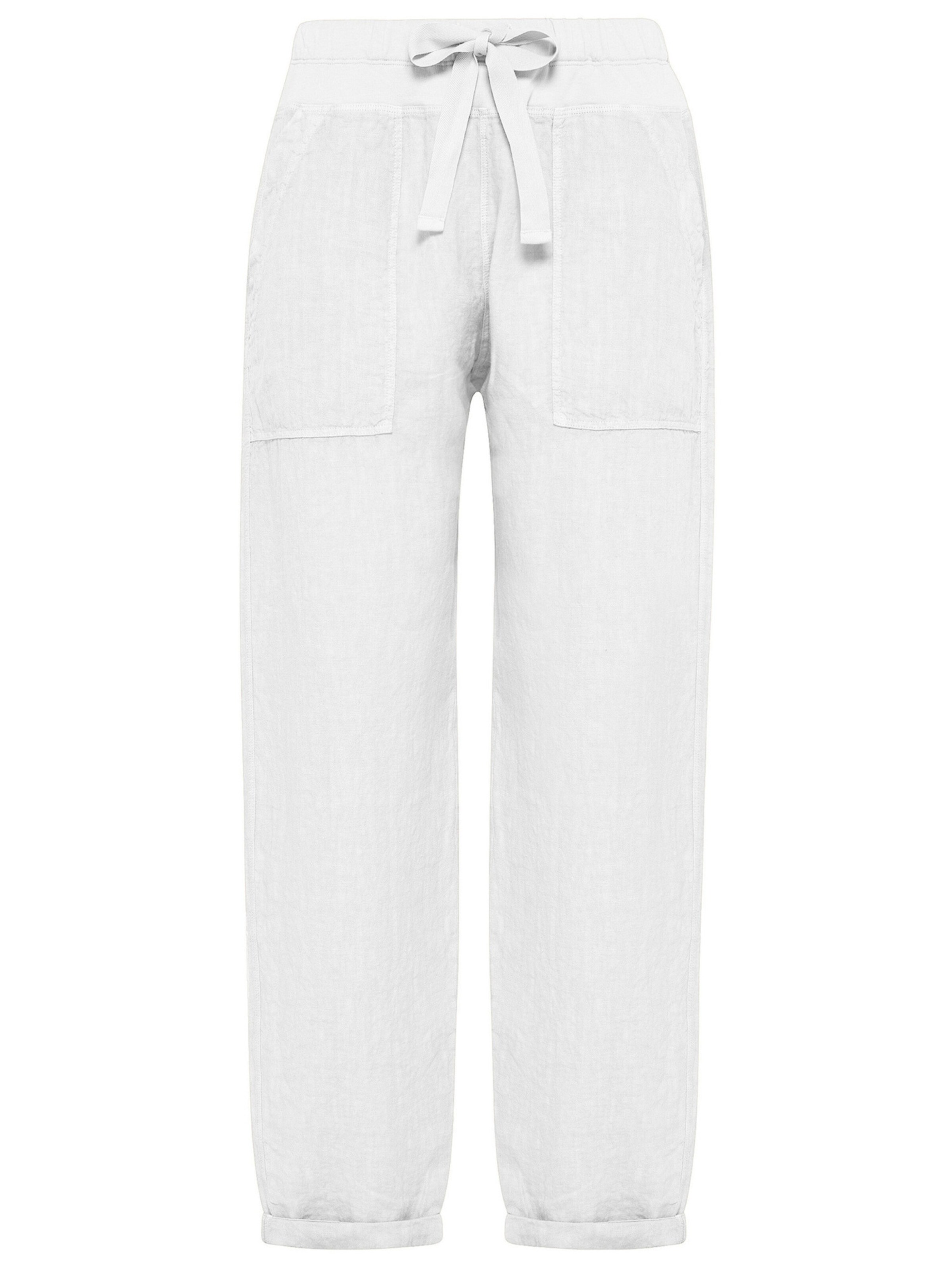 DEHA Broek in Wit: voorkant