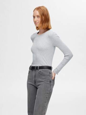 SELECTED FEMME Shirt in Grau: Vorderseite