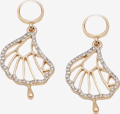 SOHI Naušnice u zlatna / prozirna, Pregled proizvoda