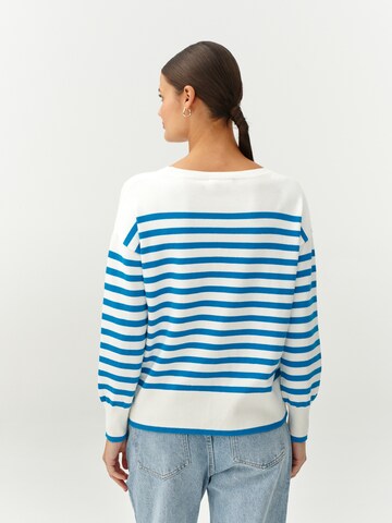 Pull-over 'Miro' TATUUM en blanc