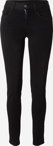 Liu Jo Slim fit Jeans 'Divine' in Black: front