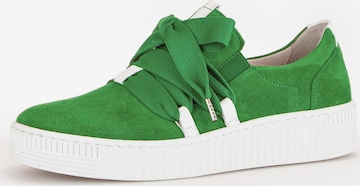 GABOR Sneaker low in Grün: Vorderseite