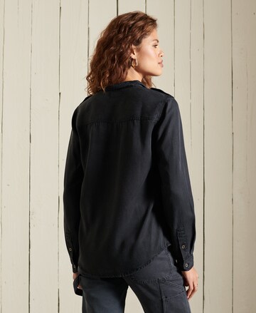 Superdry Blouse in Zwart