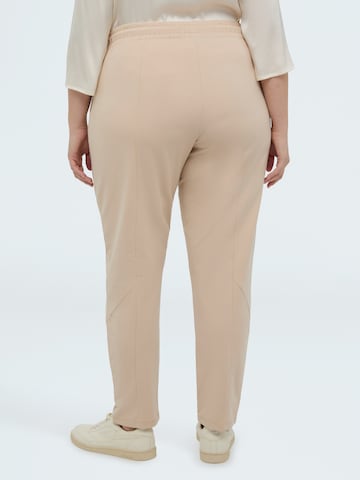 Regular Pantalon Fiorella Rubino en beige