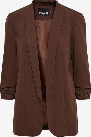 Blazer 'PCBOSELLA' PIECES en marron : devant