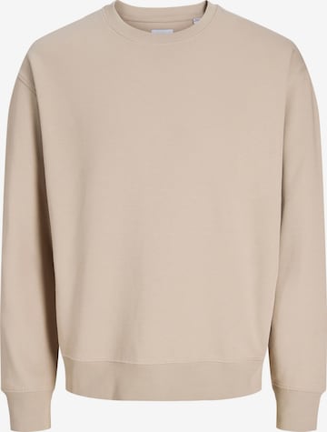 Sweat-shirt 'JJEACE' JACK & JONES en beige : devant