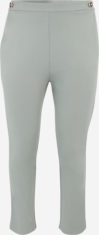 Coupe slim Pantalon 'Caya' Guido Maria Kretschmer Curvy en vert : devant