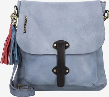 Taschendieb Wien Crossbody Bag in Blue: front