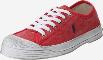 Polo Ralph Lauren Низкие кроссовки 'ESSENCE 100' в Красный: спереди